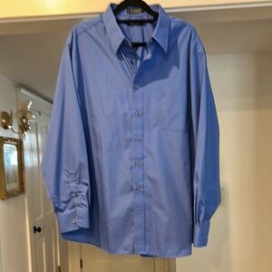 Puritan Blue Dress Shirt Classic Style
